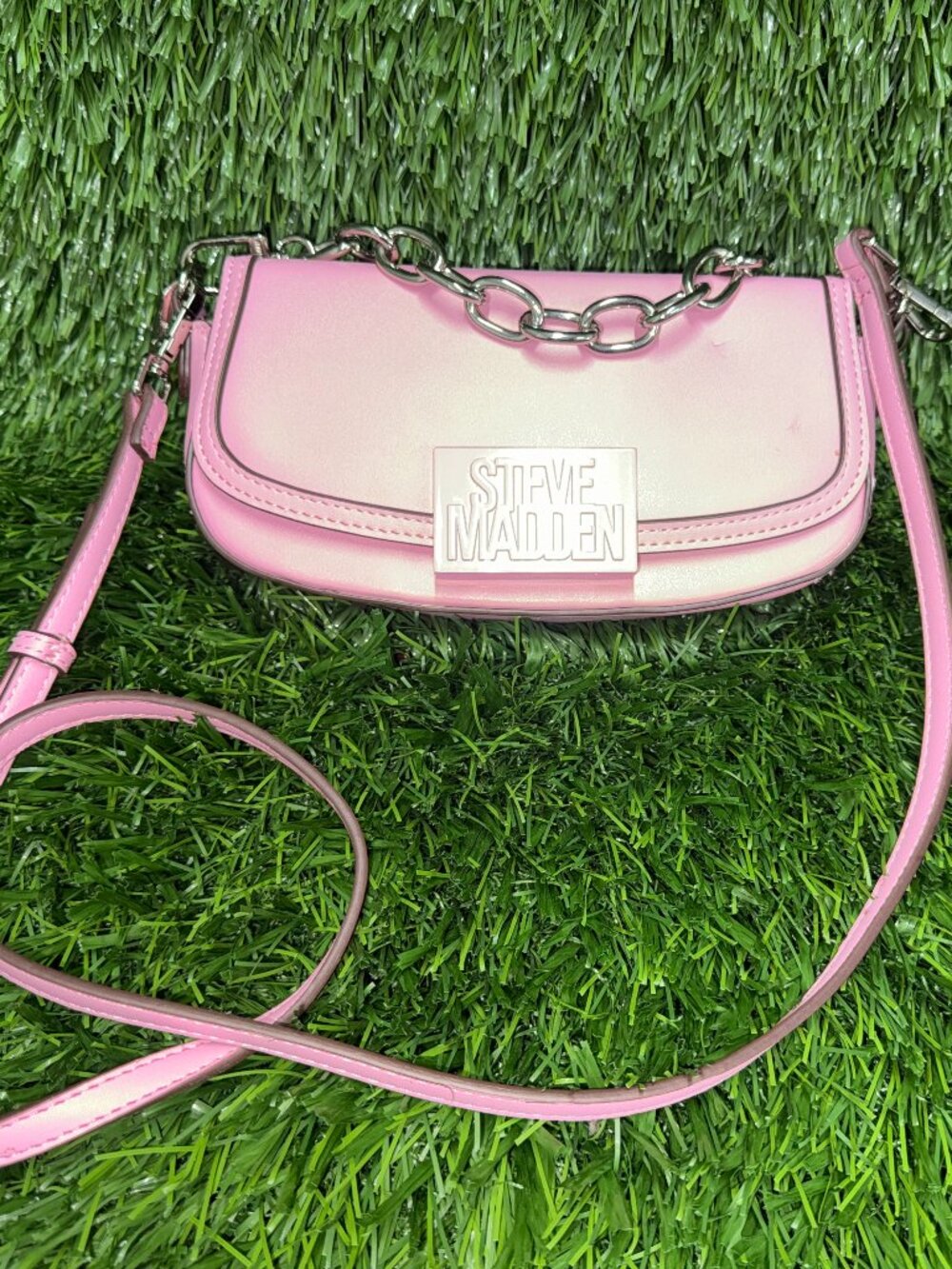 STEVE MADDEN PINK HAND BAG